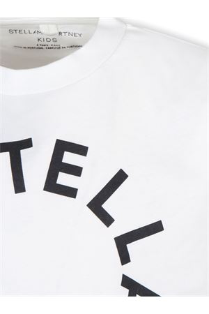 tshirt in cotone bianco STELLA McCARTNEY KIDS | TV8P61Z0434101